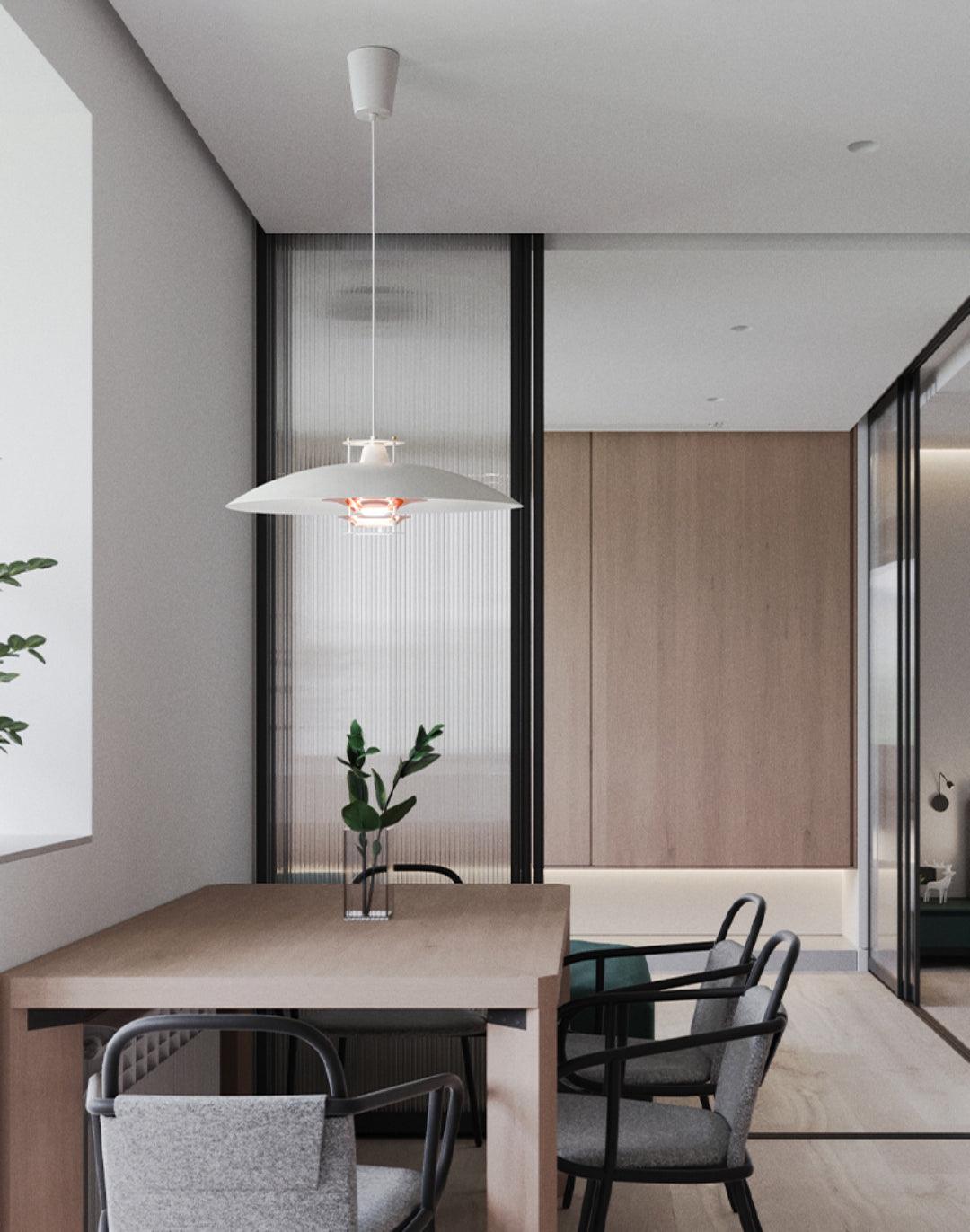Feraaya moderne pendel i aluminium
