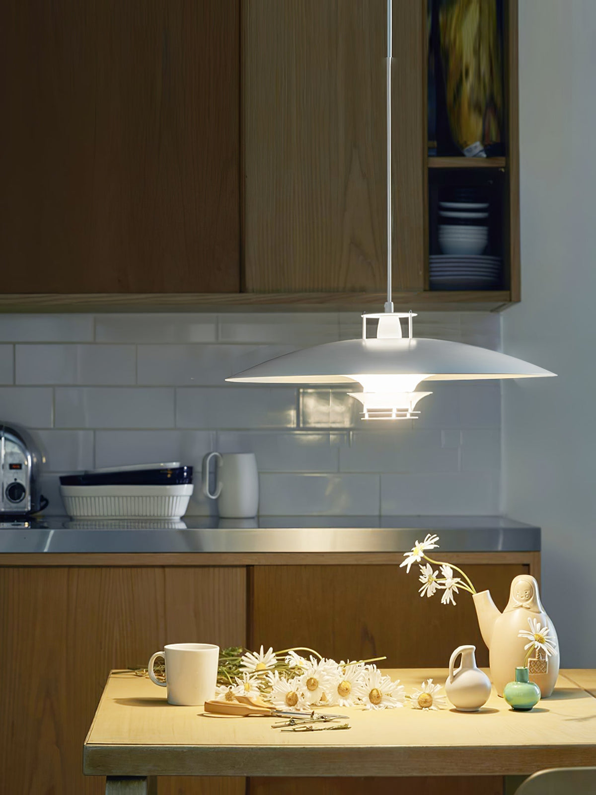 Feraaya moderne pendel i aluminium