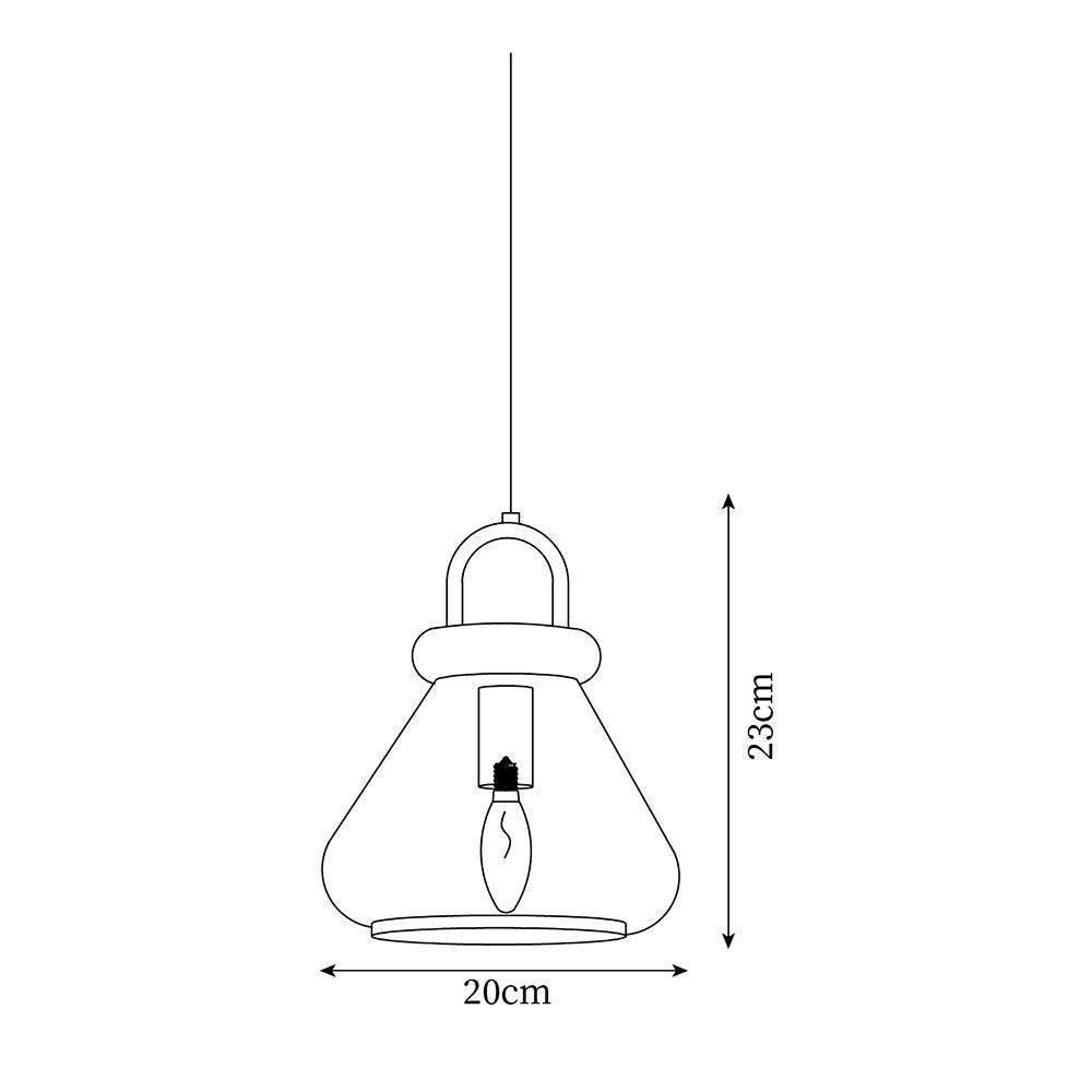 Enmynia-pendel lampe