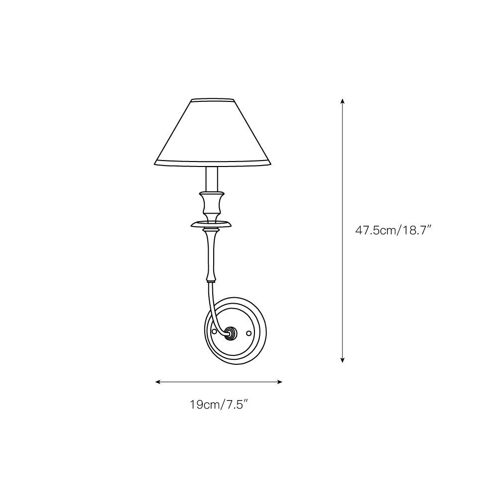 Vägglampa Viraarine