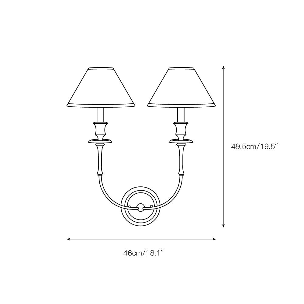 Vägglampa Viraarine