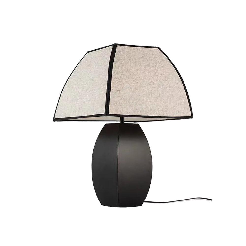 Alux minimalistisk bordslampa i tyg