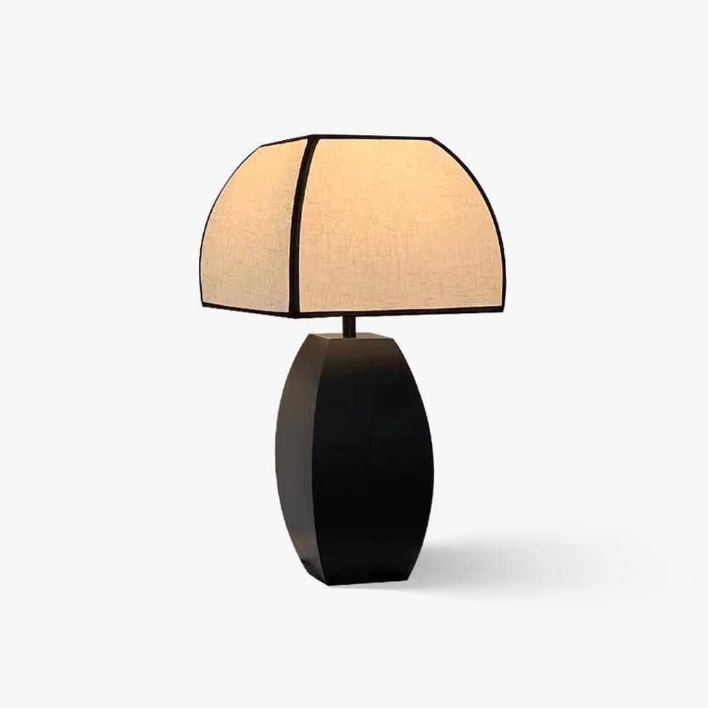 Alux minimalistisk bordslampa i tyg