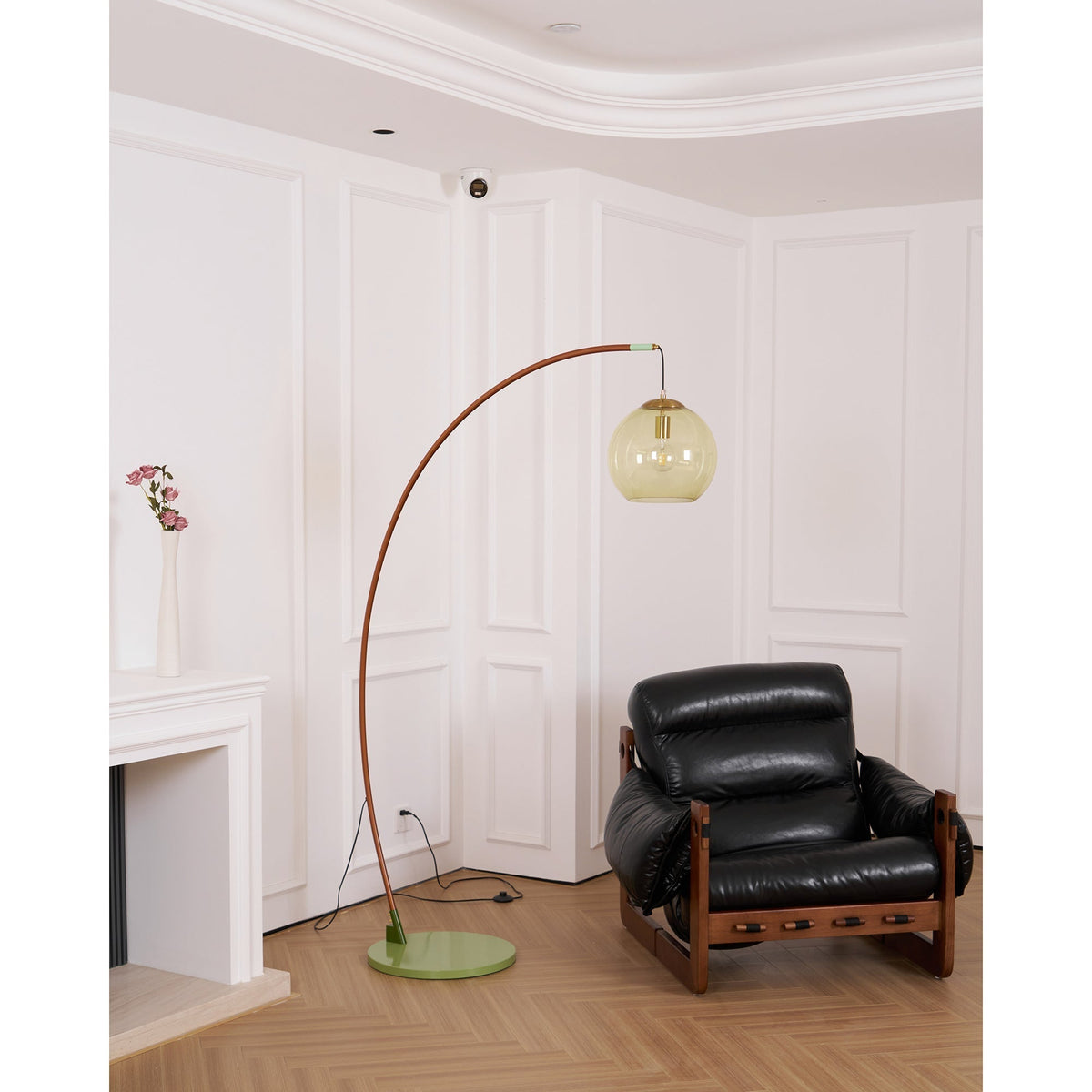 Joni bågformad golvlampa