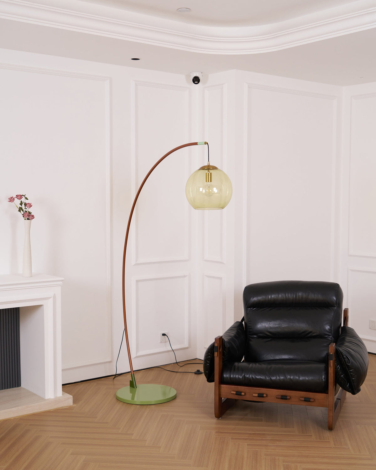 Joni bågformad golvlampa