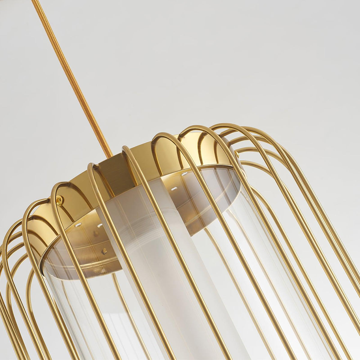 Erinielis-pendel­lampe i glas