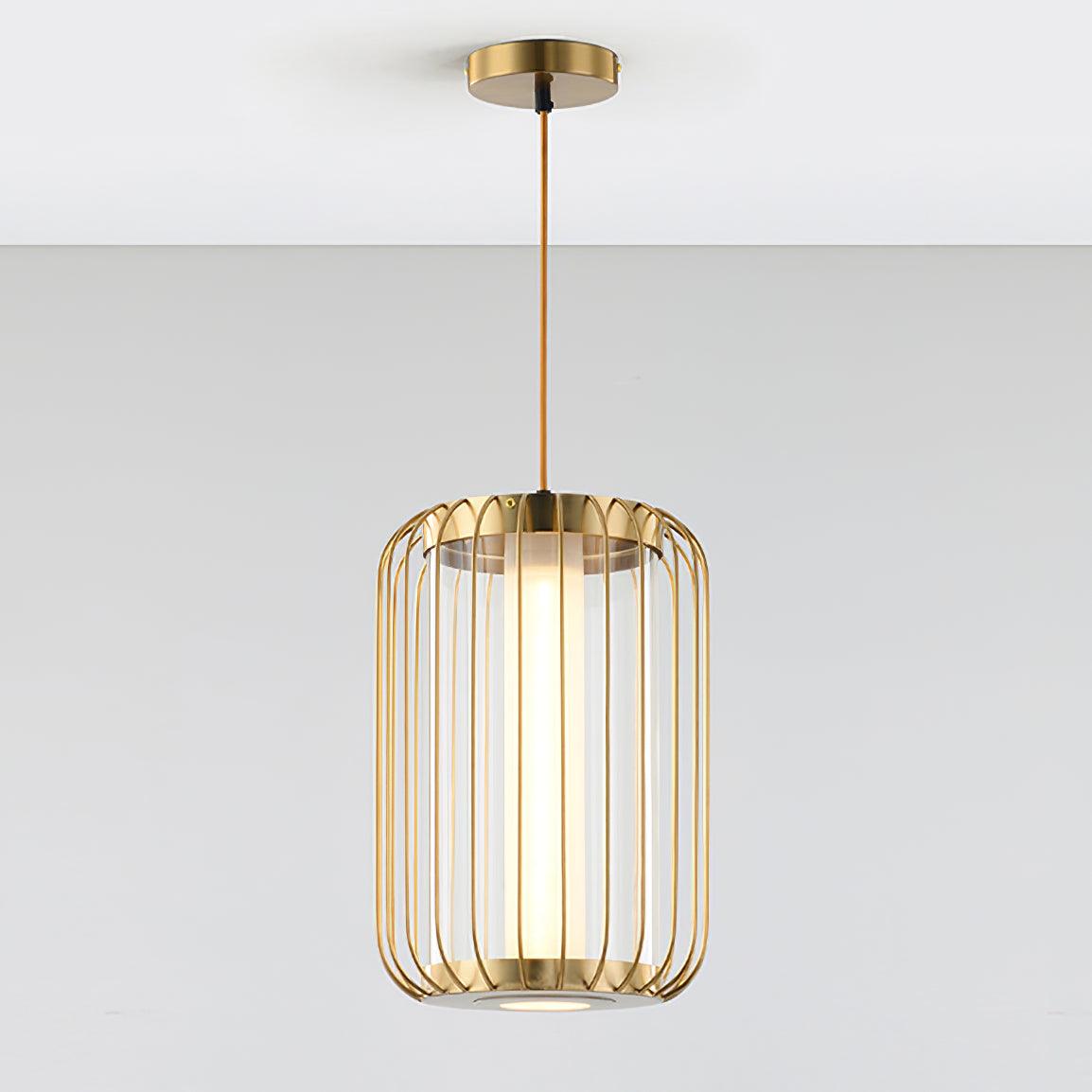 Erinielis-pendel­lampe i glas