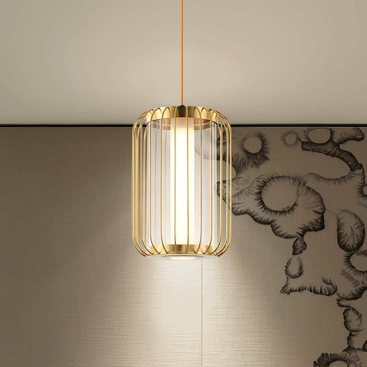 Erinielis-pendel­lampe i glas