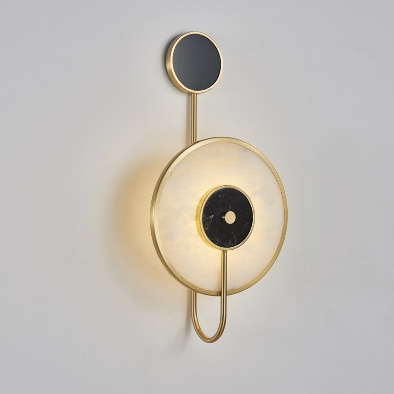 Merdin vägglampa i alabaster