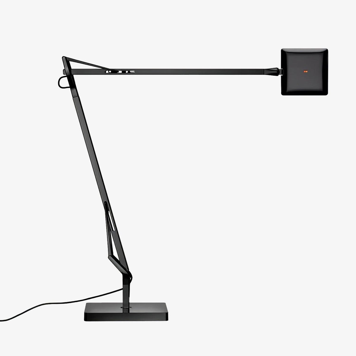 Tevenu industriel bordlampe i aluminium