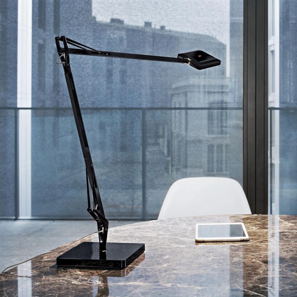Tevenu industriel bordlampe i aluminium