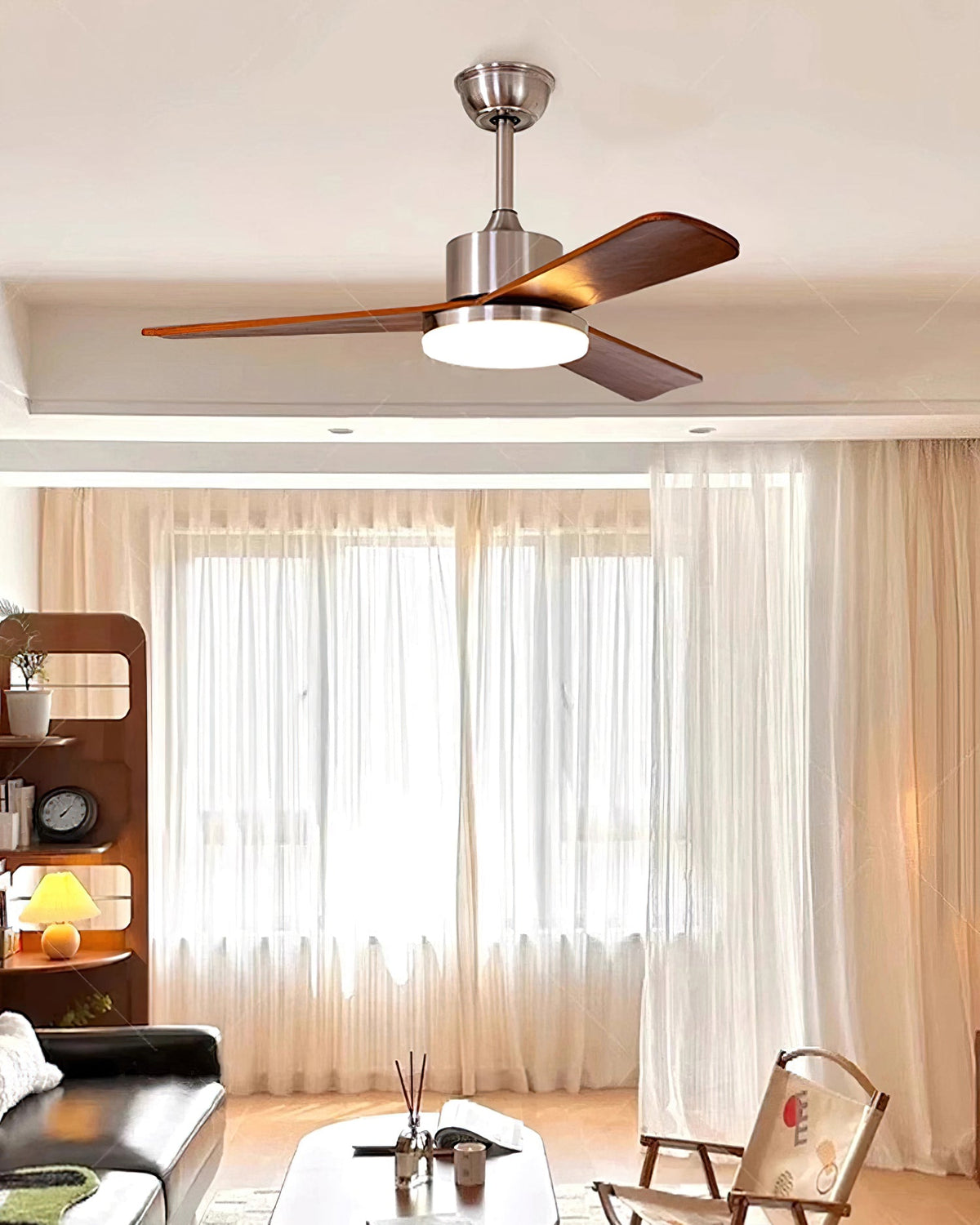 Mireaine-loftslampe med ventilator