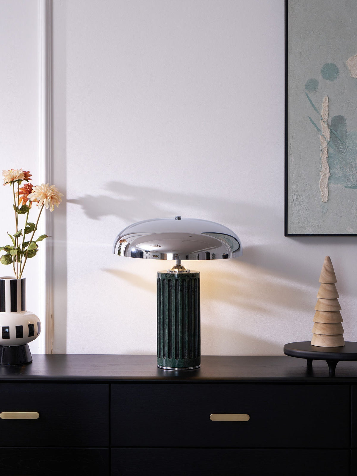 Zenith moderne marmorbordlampe