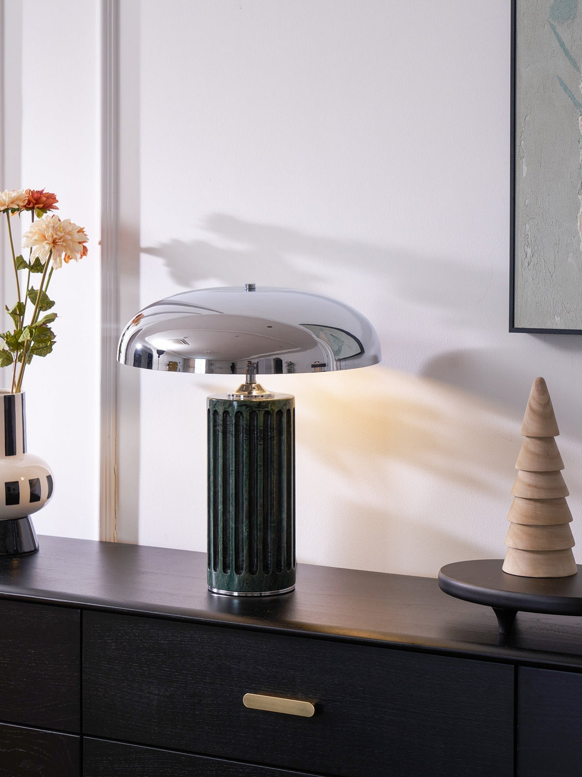 Zenith moderne marmorbordlampe