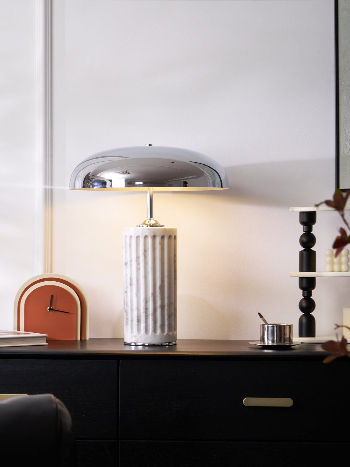 Zenith moderne marmorbordlampe