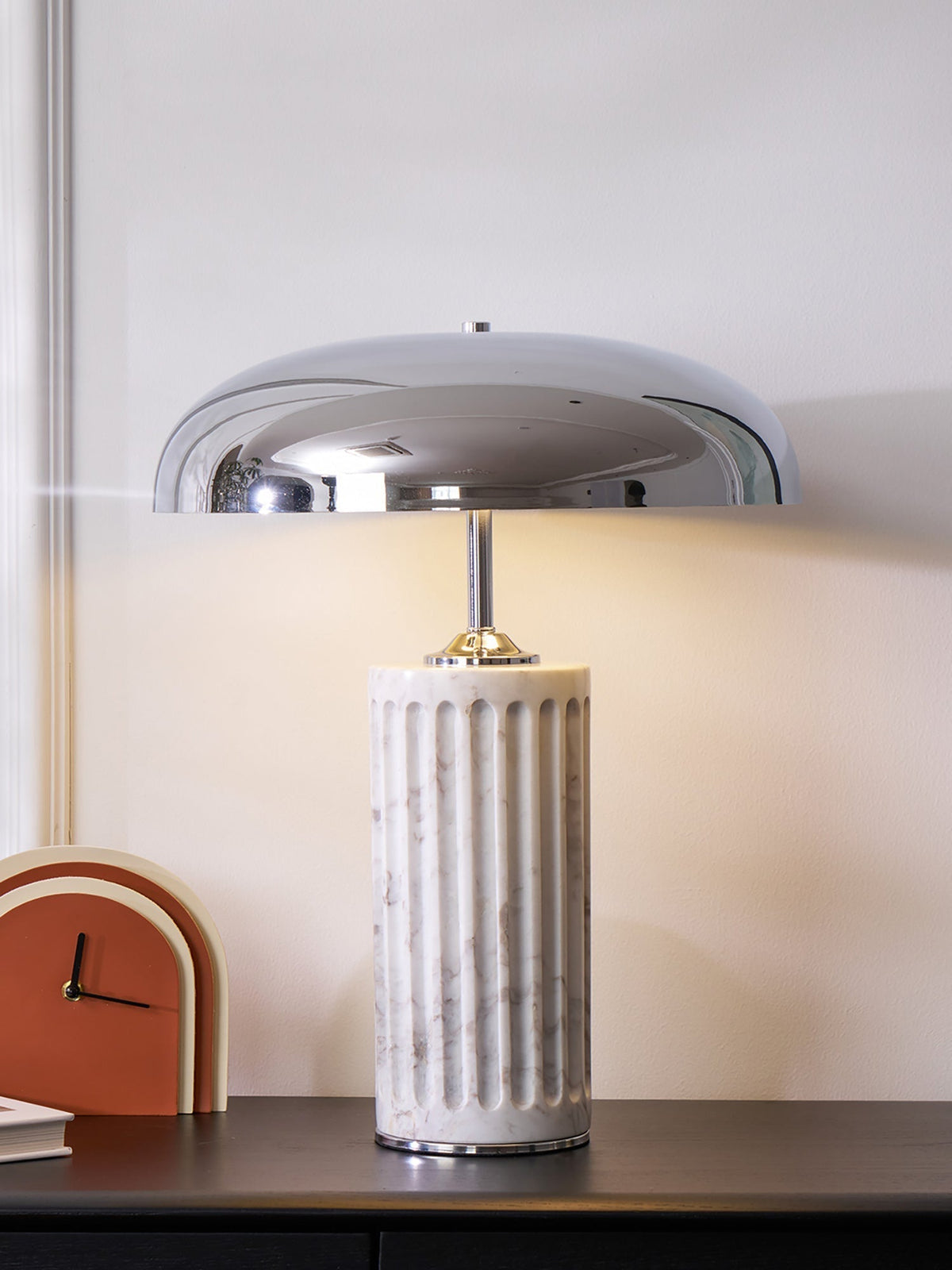 Zenith moderne marmorbordlampe