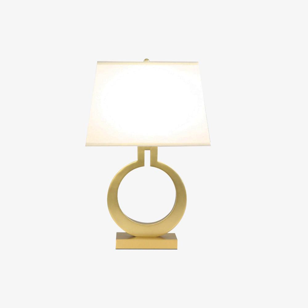 Lyrace hyggelig bordlampe i stof