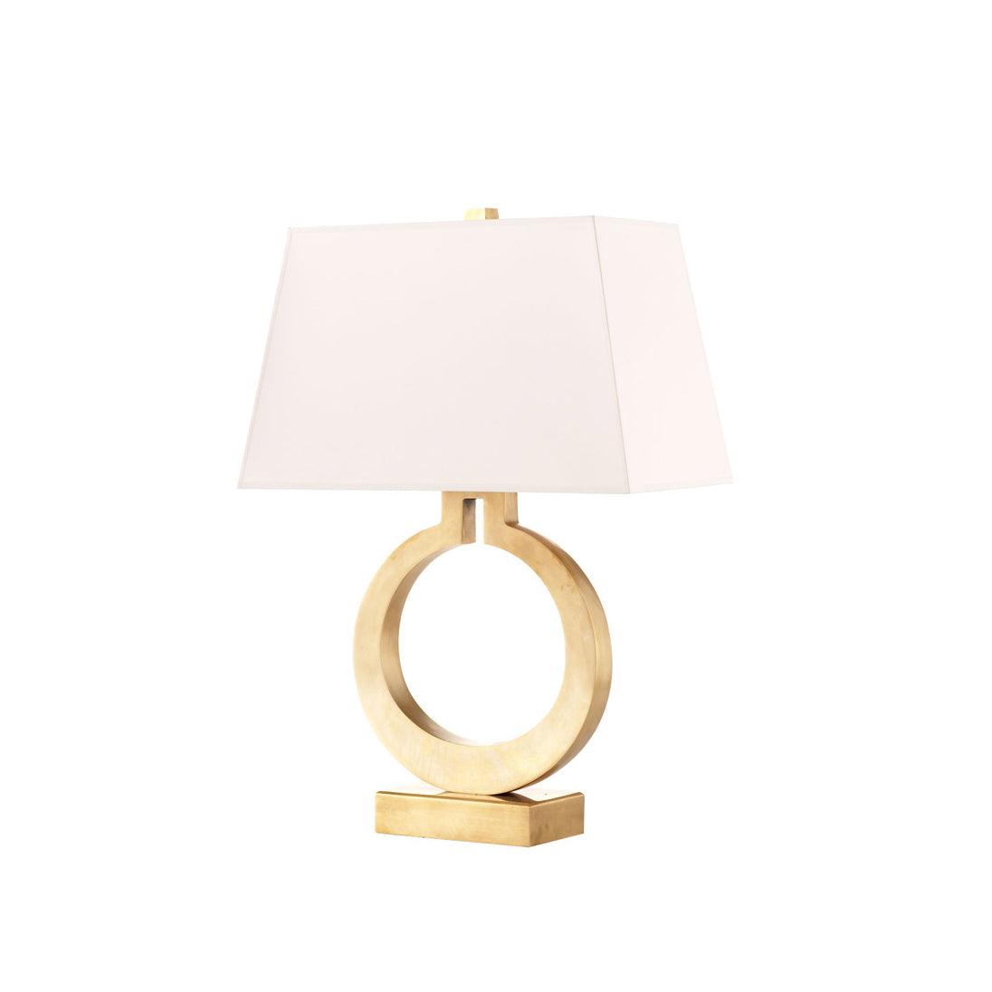 Lyrace hyggelig bordlampe i stof