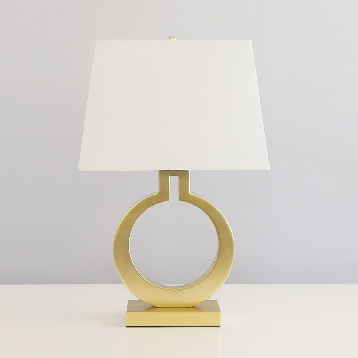 Lyrace hyggelig bordlampe i stof