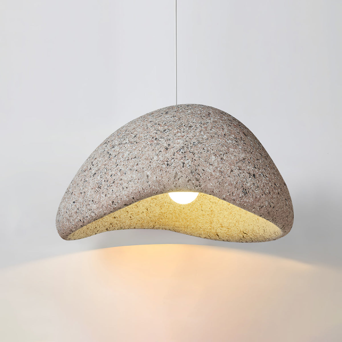 Candeeiro suspenso Tsukiyo Cloud, estilo wabi-sabi