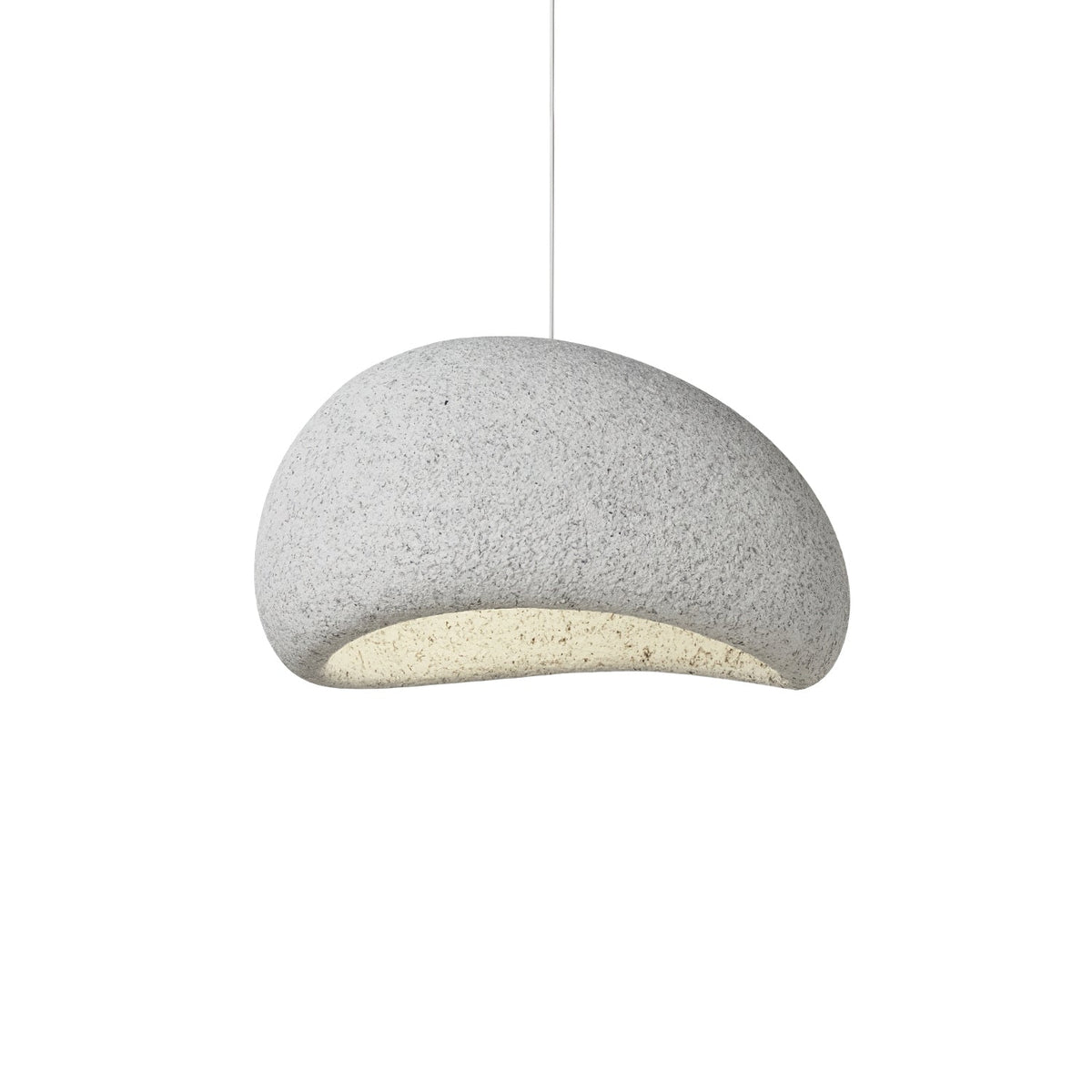 Candeeiro suspenso Tsukiyo Cloud, estilo wabi-sabi