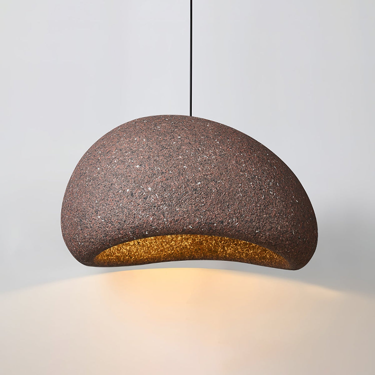 Candeeiro suspenso Tsukiyo Cloud, estilo wabi-sabi