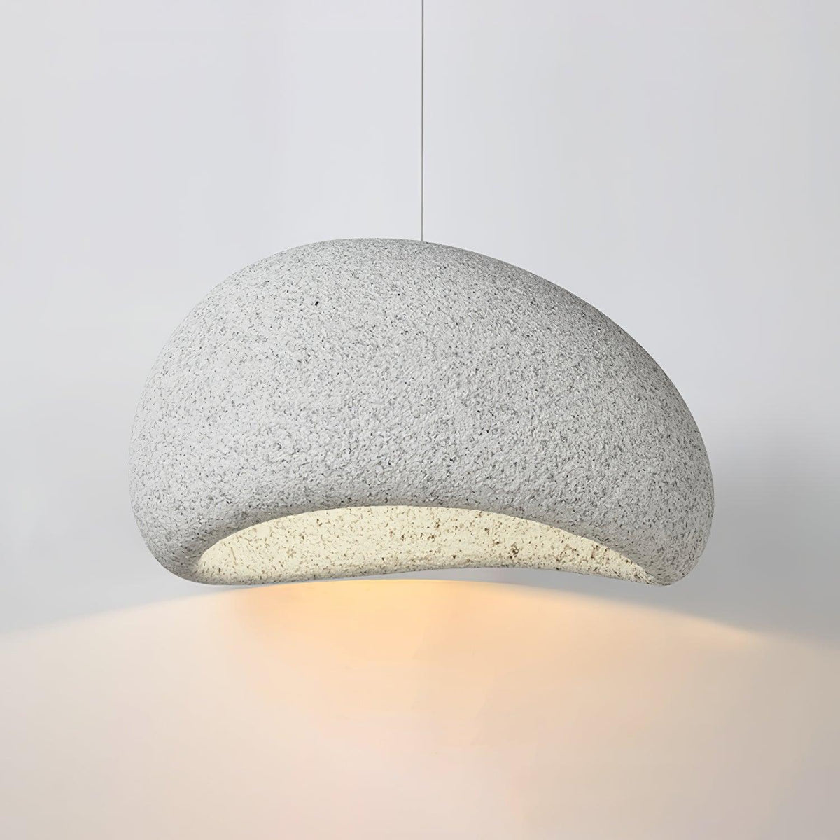 Candeeiro suspenso Tsukiyo Cloud, estilo wabi-sabi