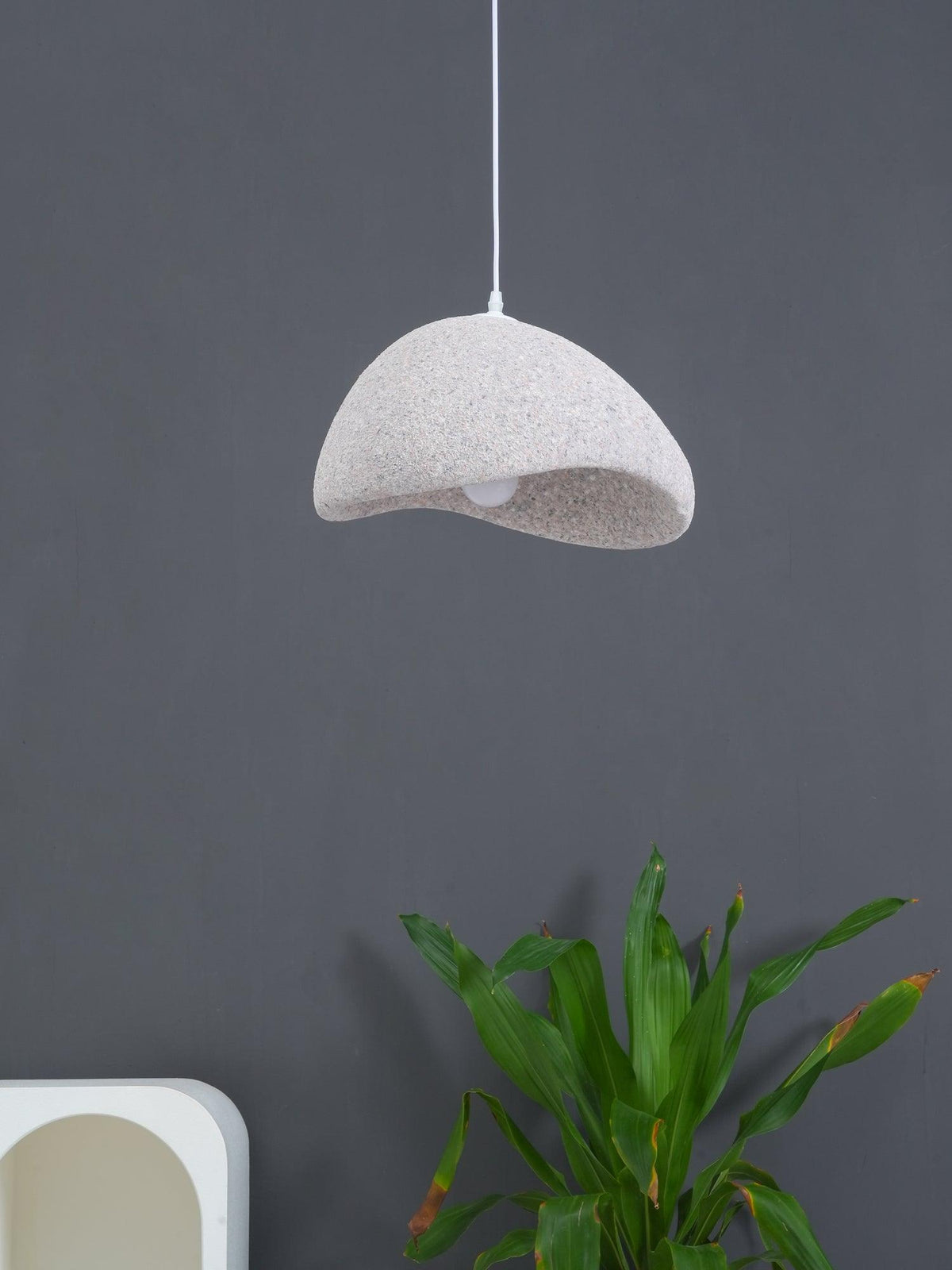Candeeiro suspenso Tsukiyo Cloud, estilo wabi-sabi
