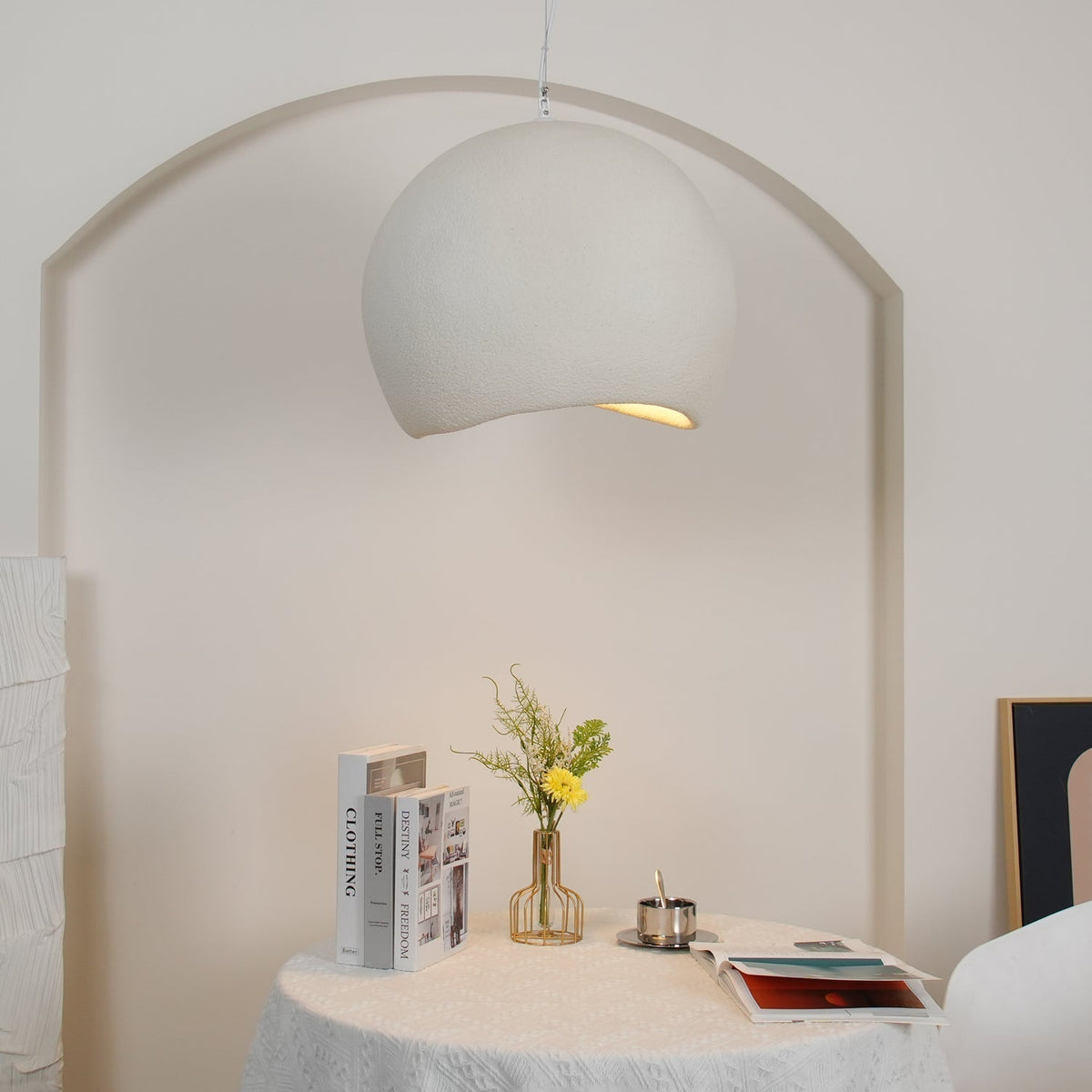 Reloza moderne minimalistisk pendellampe i resin