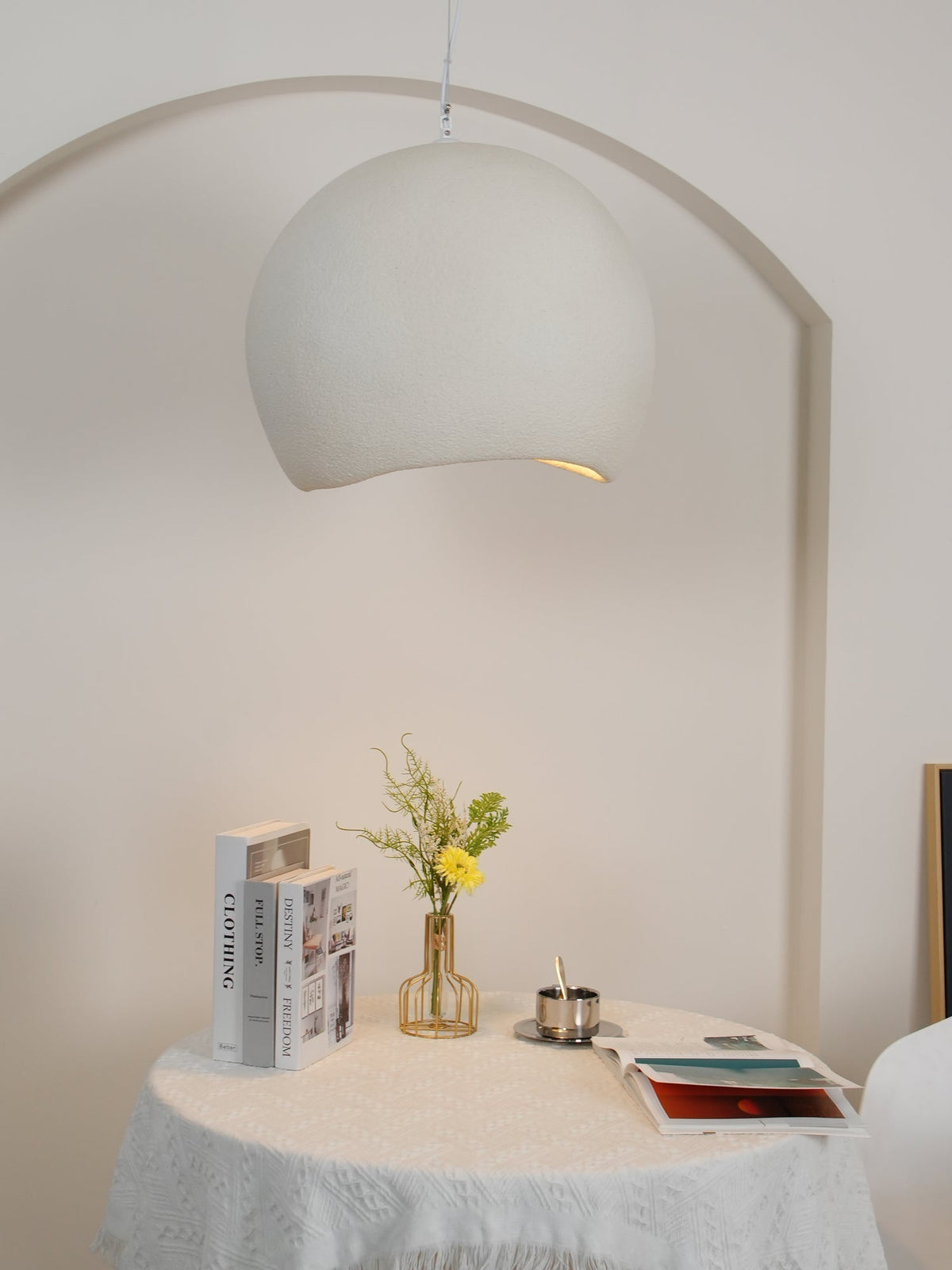 Reloza moderne minimalistisk pendellampe i resin
