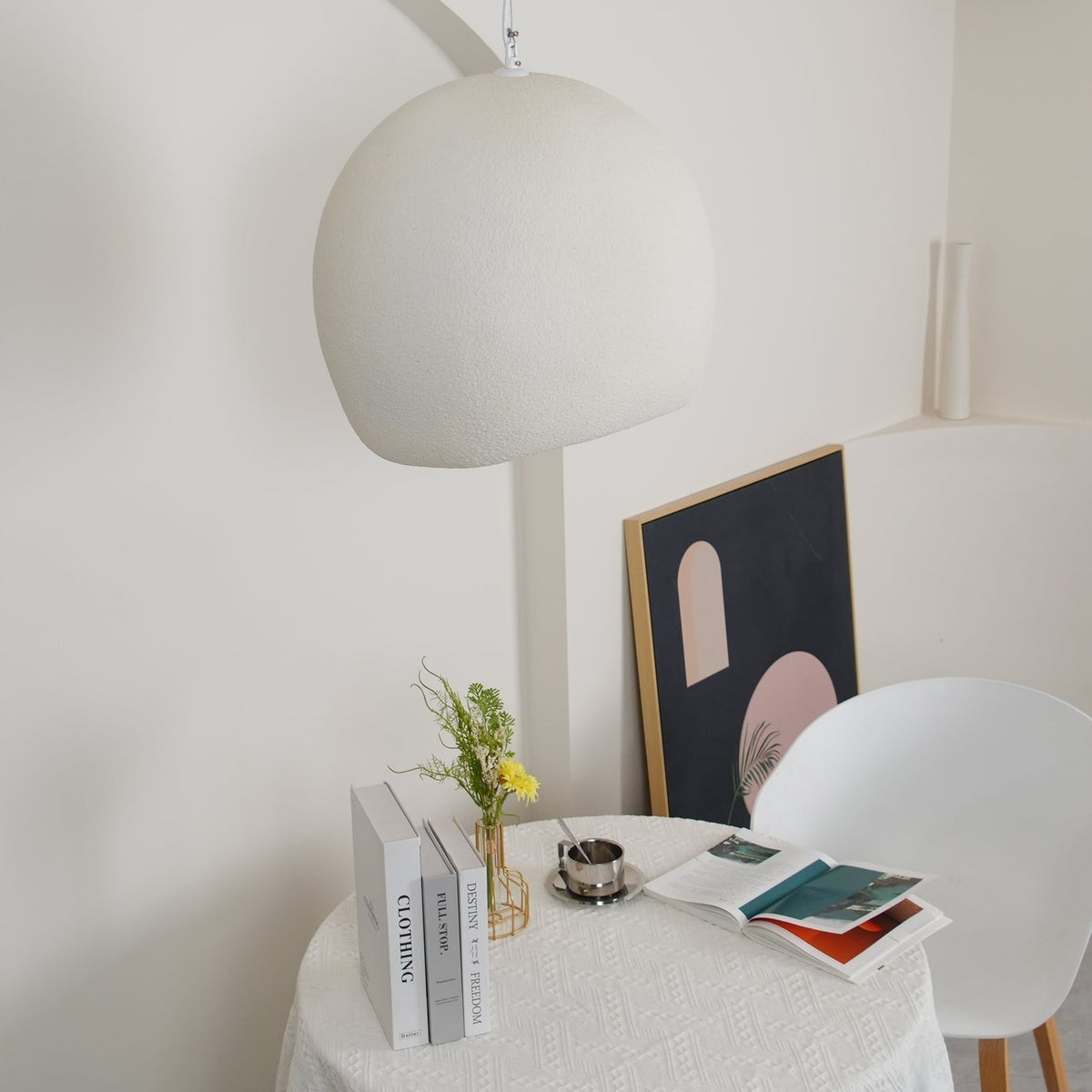 Reloza moderne minimalistisk pendellampe i resin