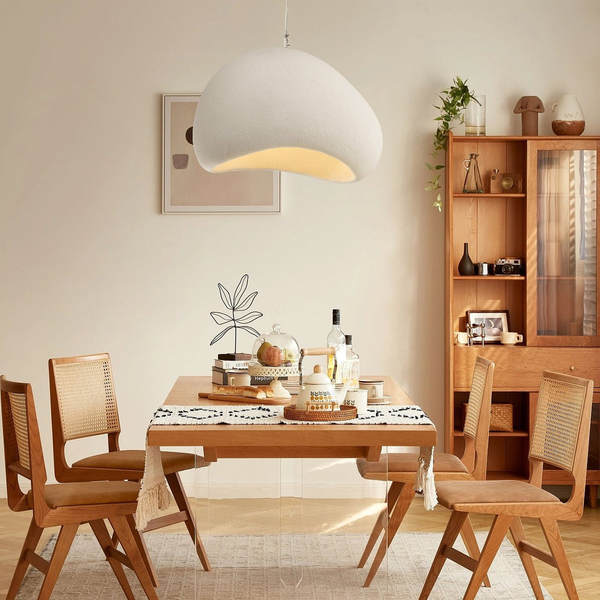 Reloza moderne minimalistisk pendellampe i resin