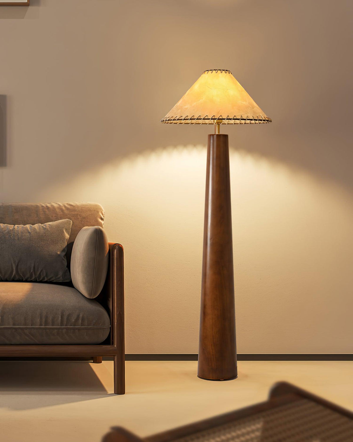 Cedar Floor Lamp