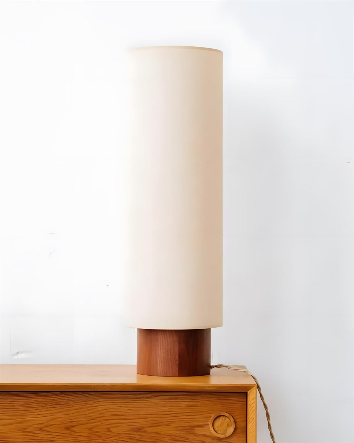 Alderielle Oak Table Lamp