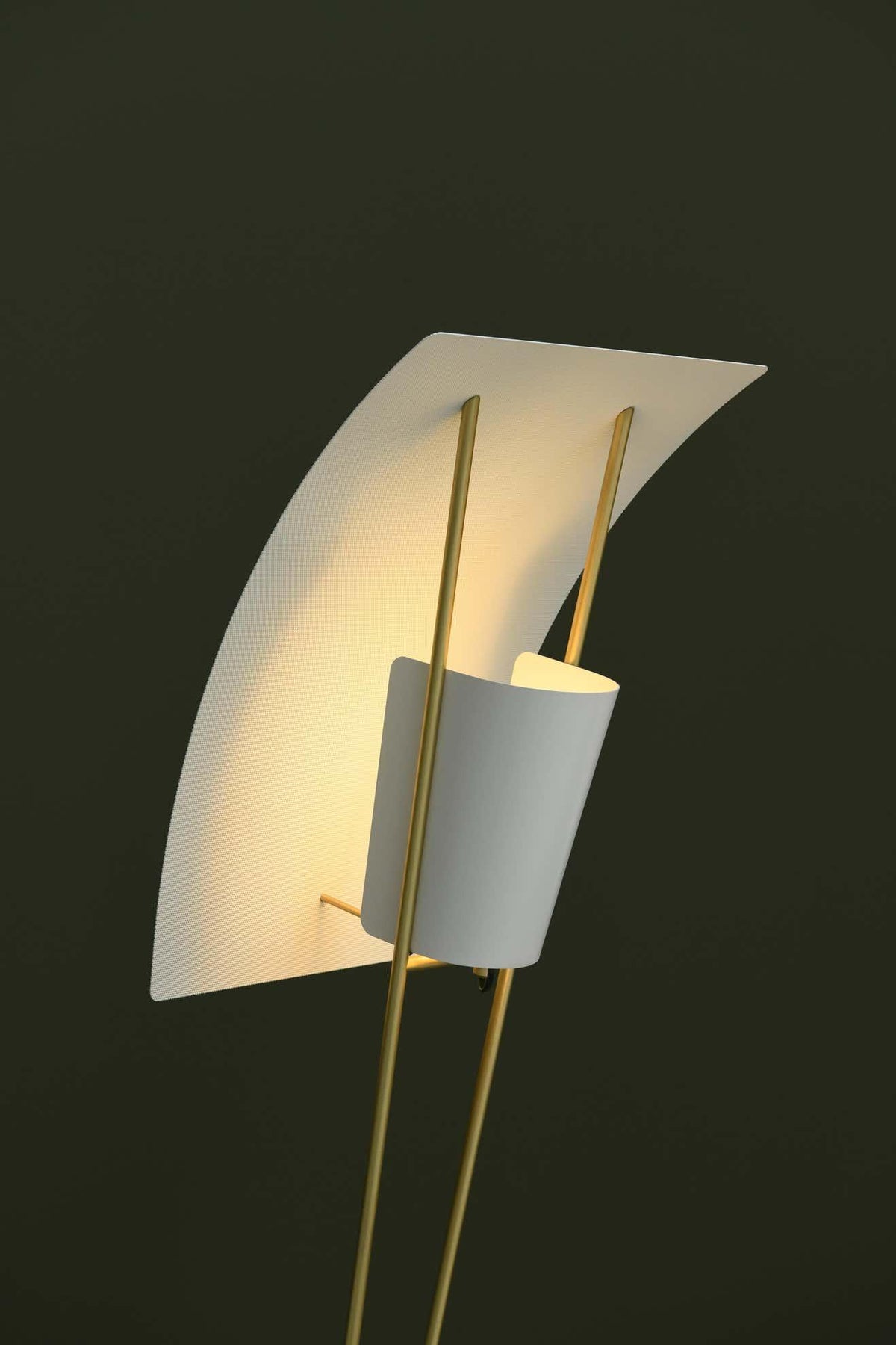 Candeeiro de pé minimalista Ulvynil
