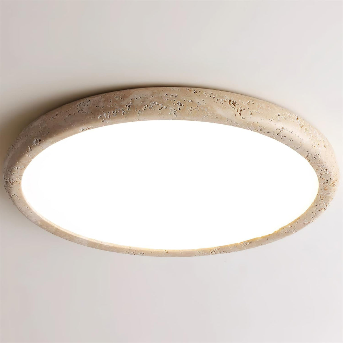 Ciro loftslampe i travertin