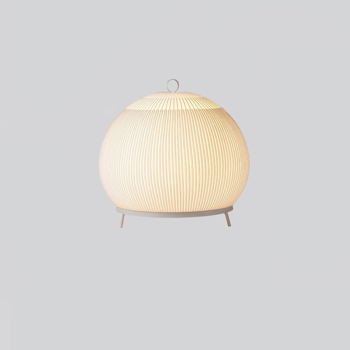 Nancy moderne bordlampe i stof