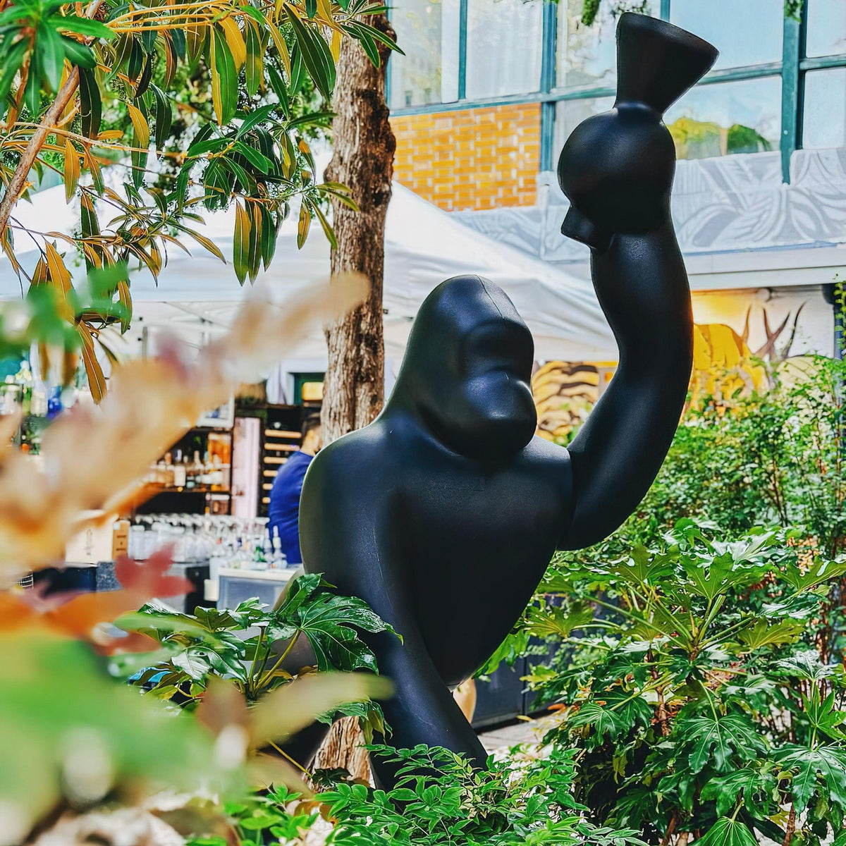 Candeeiro de pé Gorilla