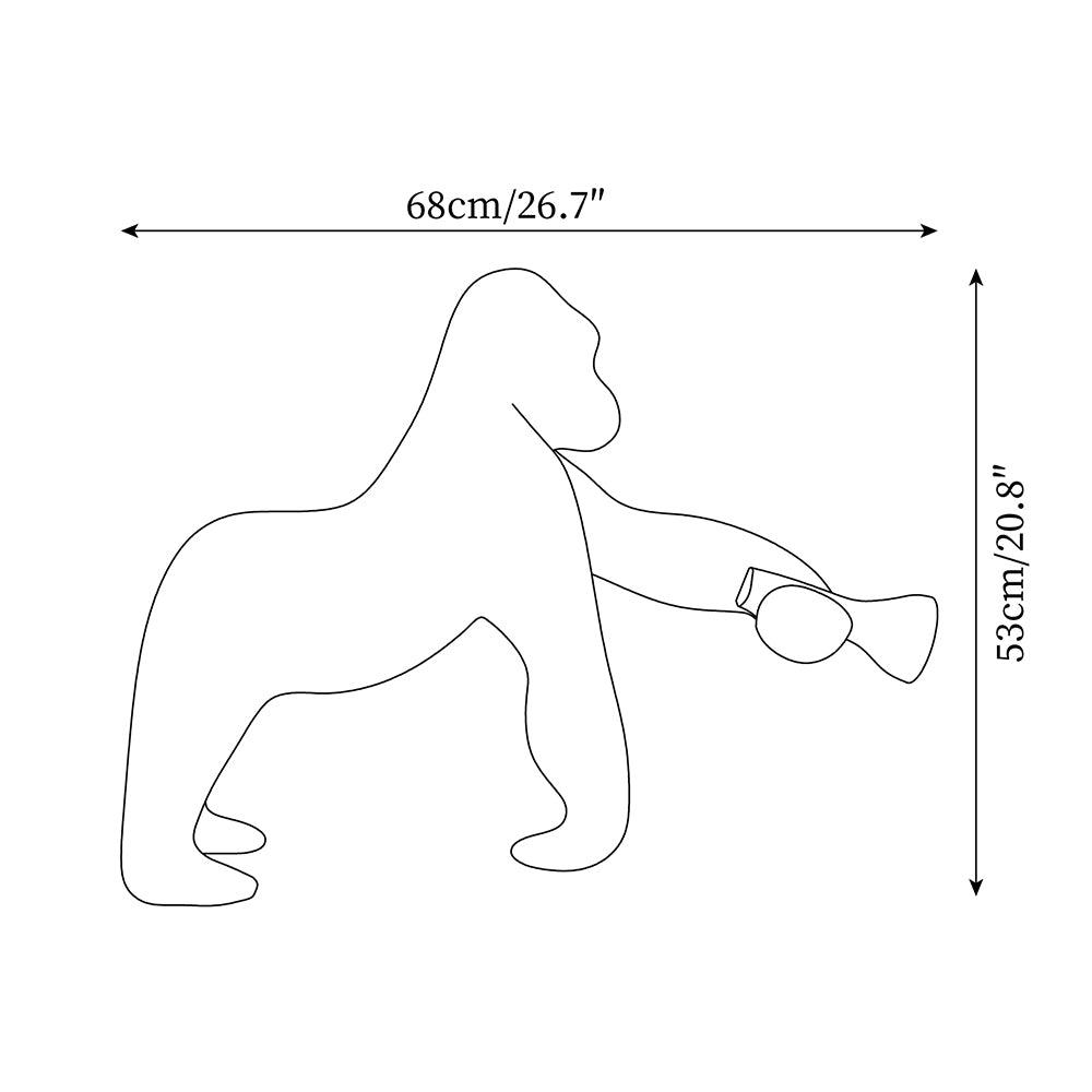Candeeiro de pé Gorilla