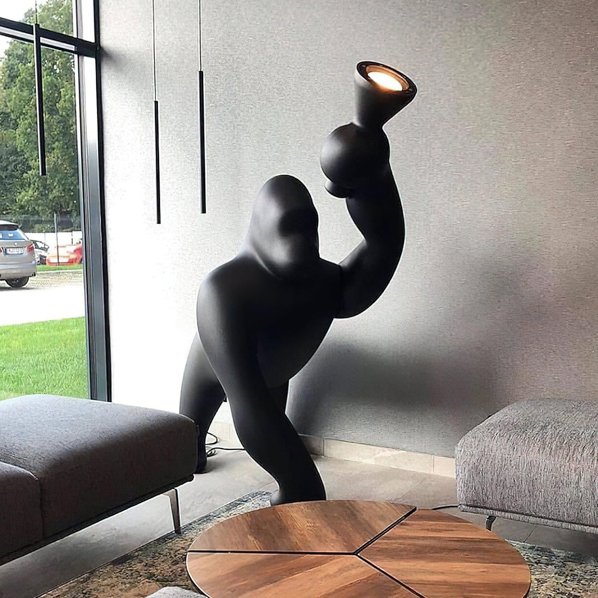 Candeeiro de pé Gorilla