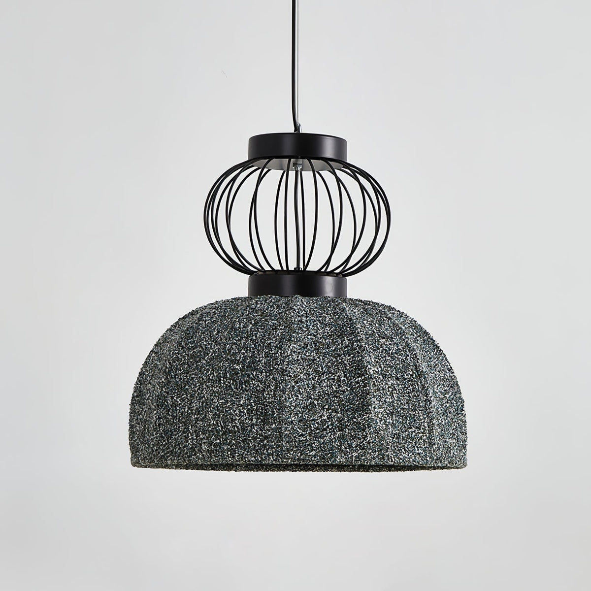 Candeeiro suspenso industrial em tecido Forge