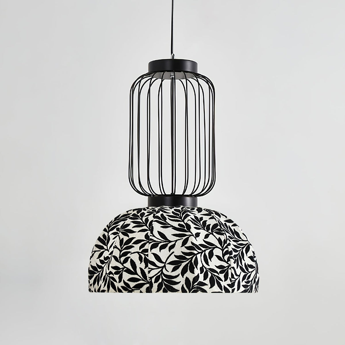Candeeiro suspenso industrial em tecido Forge