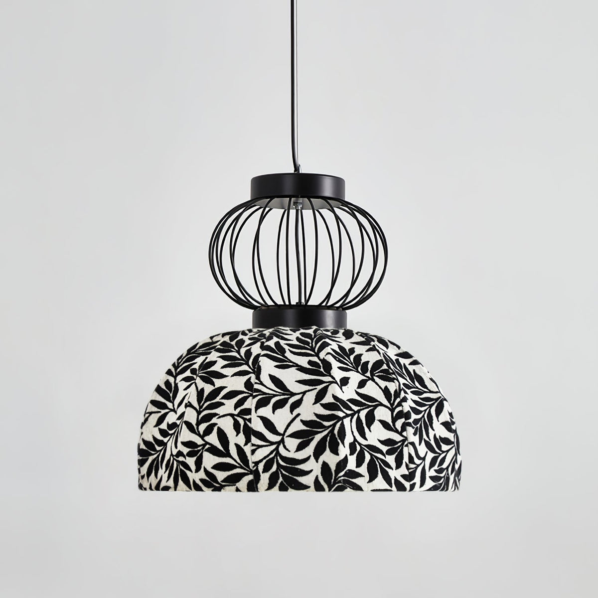 Candeeiro suspenso industrial em tecido Forge