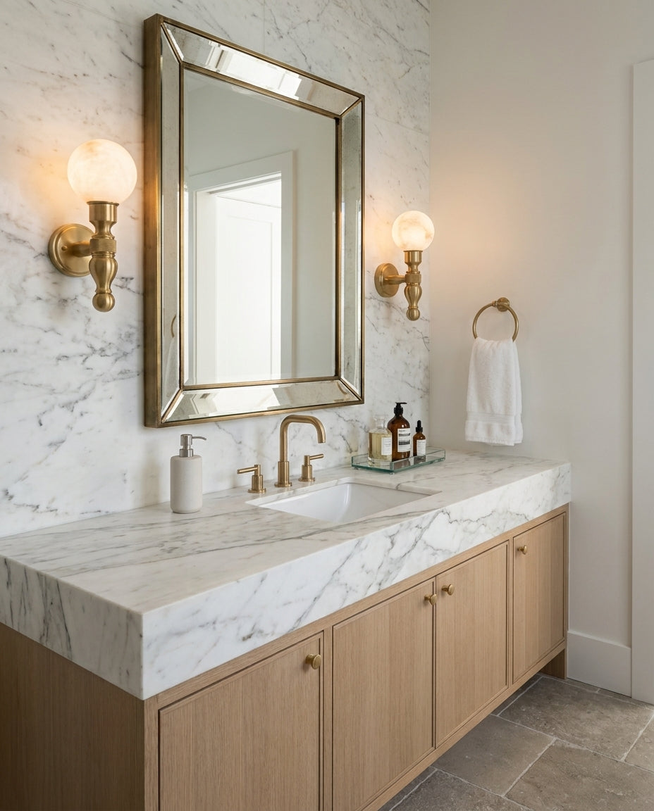 Ormondwick Alabaster Wall Sconce