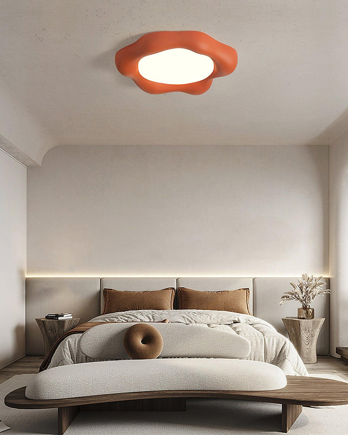 Niruella eksklusiv nordisk kunstlampe i harpiks til loftet