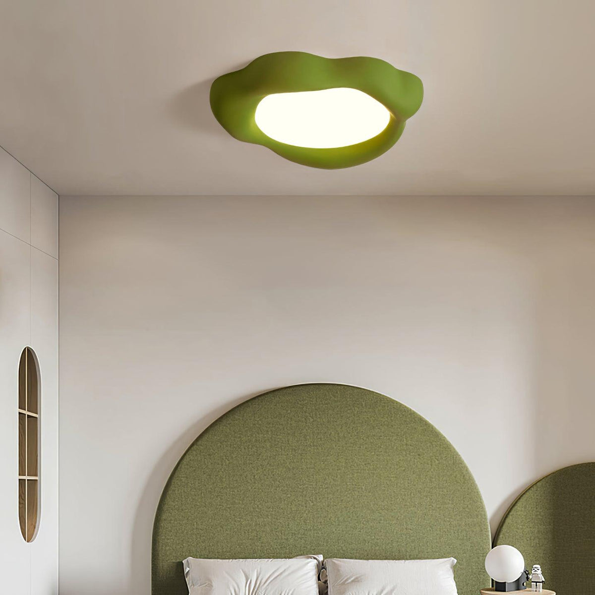 Niruella eksklusiv nordisk kunstlampe i harpiks til loftet