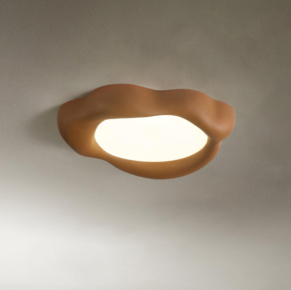 Niruella eksklusiv nordisk kunstlampe i harpiks til loftet