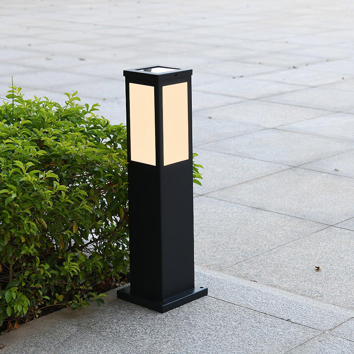 Leo pullertlampe med solceller til udendørs brug