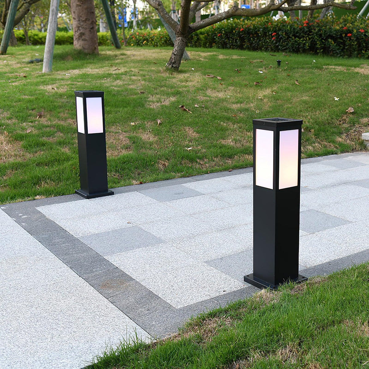 Leo pullertlampe med solceller til udendørs brug