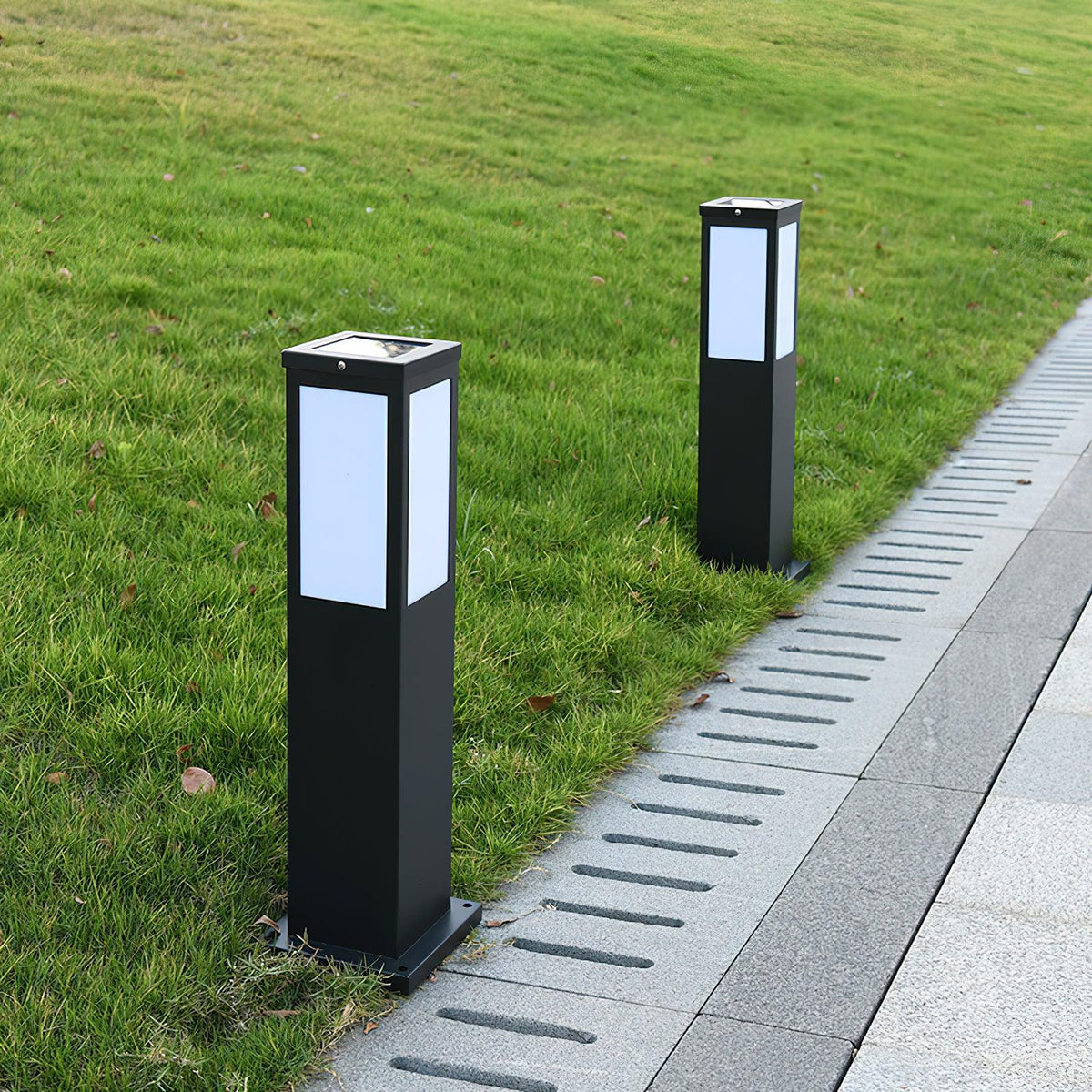 Leo pullertlampe med solceller til udendørs brug